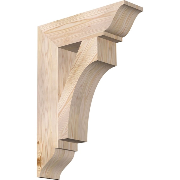 Ekena Millwork Westlake Traditional Smooth Bracket, Douglas Fir, 5 1/2"W x 22"D x 30"H BKT06X22X30WTL01SDF - main